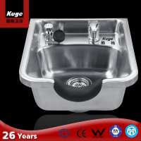 Stainless steel portable best material shampoo sink