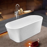 2019 New small bathroom free standing acrylic bathtub for adults