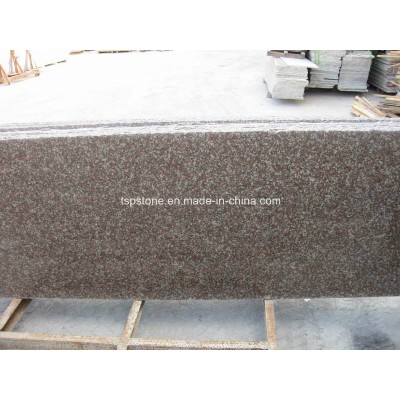 Chinese Peach Red Granite Slab