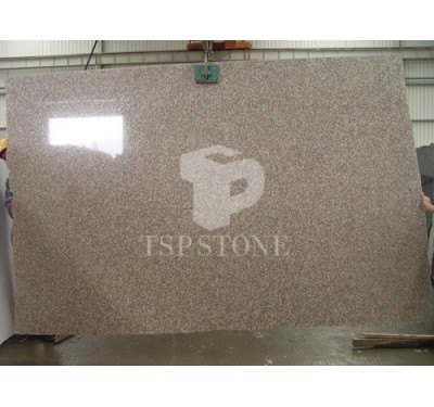 G687 Peach Red Granite Slab